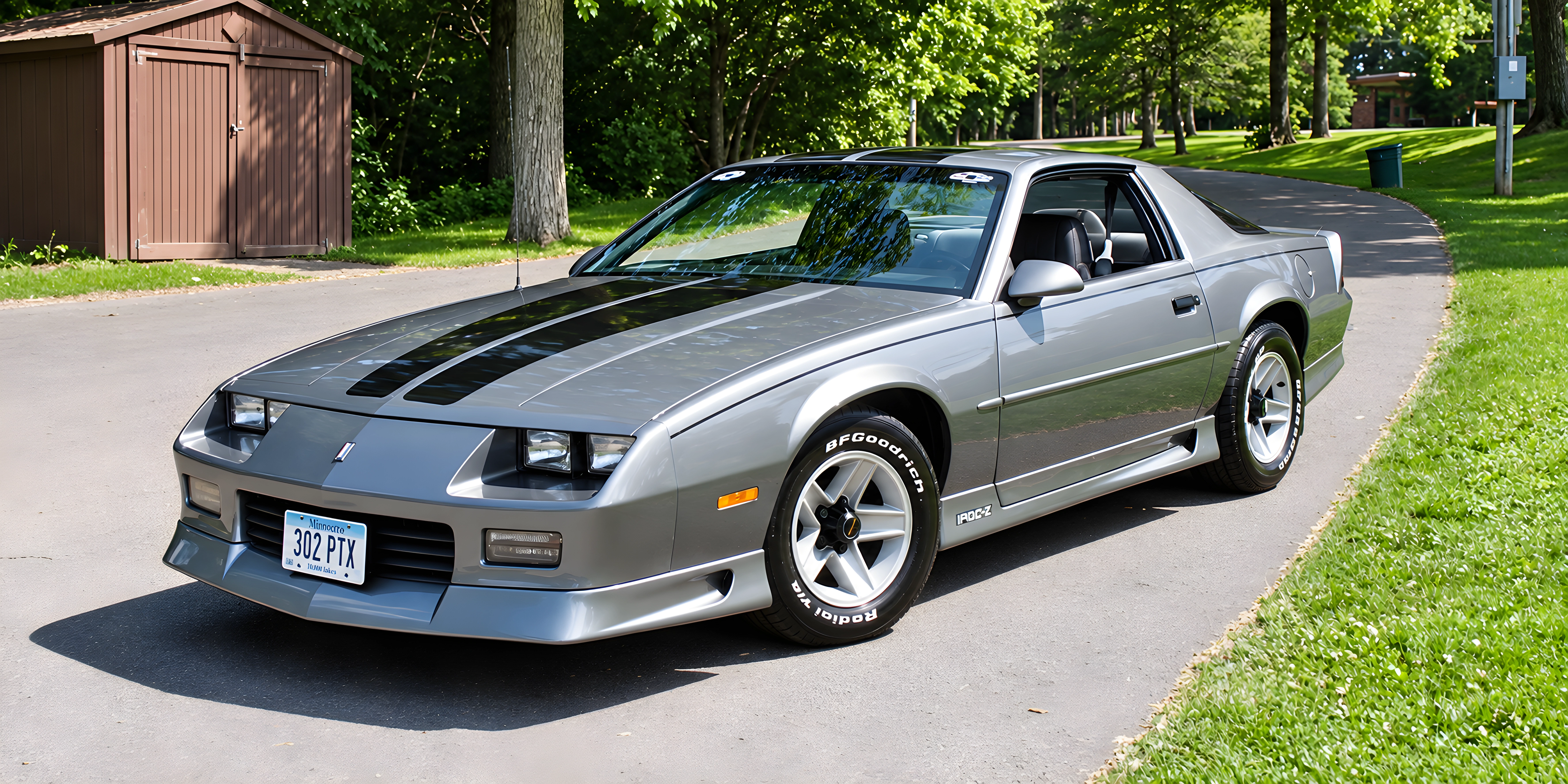 Harvest Culture Camaro, front three-quarter view